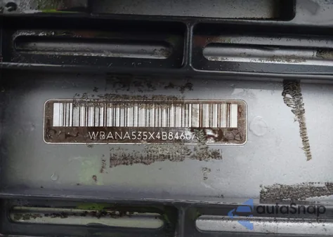 2004 BMW 525I from USA, damaged, VIN WBANA535X4B846070